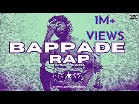 BLACK - BAPPADE RAP | PROD. ENXOFREEZE | Malayalam Rap | Fiction | Pop |Comic | Official Music Video