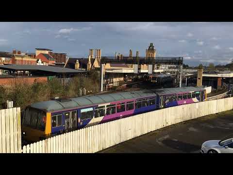 Last chance to hear the Pacer squeal 😎 :) Retro Northern Rail Pacer 144003 departs Lincoln Central