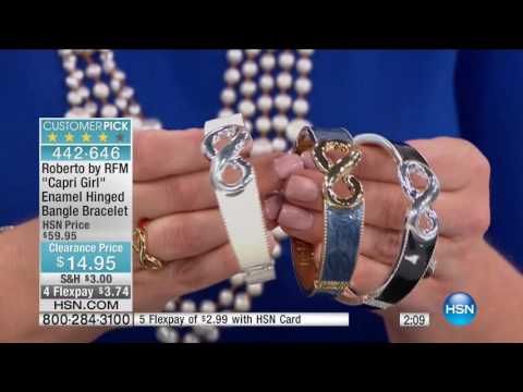 HSN | Roberto by RFM Jewelry Clearance up to 60% Off 08.31.2016 - 10 AM