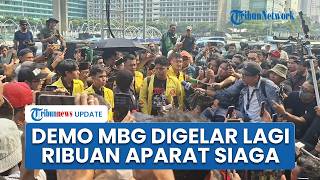 Demo Mahasiswa di Jakarta Protes MBG Kembali Digelar, 4.576 Personel Gabungan Siaga di 5 Titik Aksi