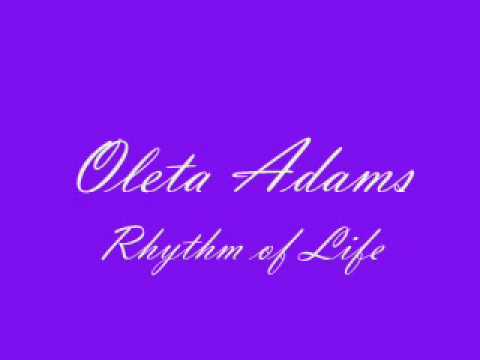 Oleta Adams  The Rhythm of Life (With Lyrics)