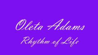 Oleta Adams  The Rhythm of Life (With Lyrics)