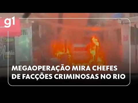 Police carry out a mega-operation in the Alemão and Penha Complexes, in Rio #g1