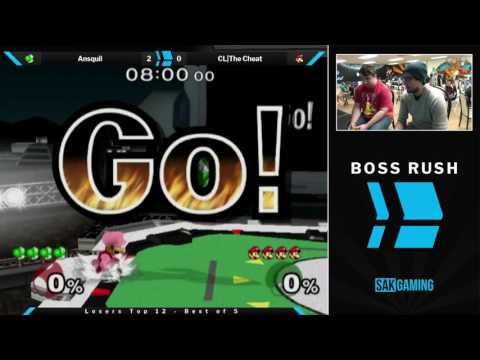 Boss Rush April Losers Top 12 - Ansquil (Yoshi) vs CL|The Cheat (Luigi)