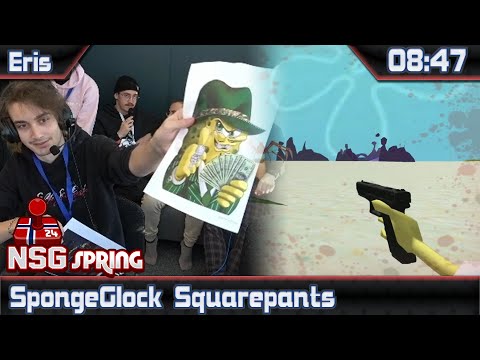 SpongeGlock SquarePants