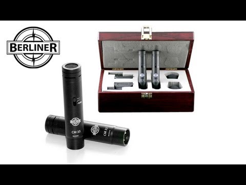 Pair of Berliner CM33 Small Diaphragm Condenser Mics image 5
