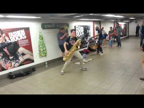 TOO MANY ZOOZ Live performance at  Union square