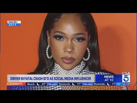 Driver in fatal crash identified as social media influencer