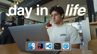 Day in the Life of a Software Engineer working Remotely | Calm & Produ