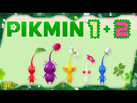Pikmin 1+2 for Switch ⁴ᴷ Full Playthroughs (Both Games 100%)