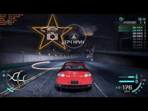 Need for Speed Carbon Walkthrough Part 29 - "Newport Trainyard - SpeedTrap"