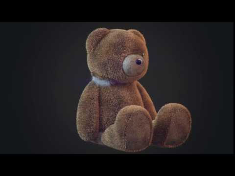 3D Teddy Turntable from "Before It's Too Late" CG Short Film