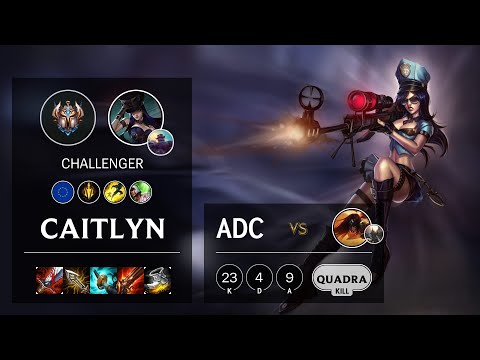 Caitlyn ADC vs Sivir - EUW Challenger Patch 10.19