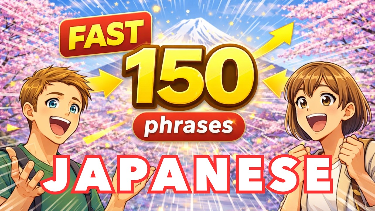 Learn Japanese FAST | 150 Essential Phrases for Beginners
