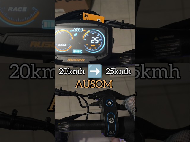 Vídeo relacionado con Patinete Eléctrico Ausom K20 Pro, 90/70km Autonomía, Batería 48V 18Ah/13,5ah, Suspensión ShocFree, Neumáticos 10", Frenos de Disco+E-ABS, Scooter eléctrico (K20)