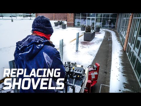 Gestione della neve sui marciapiedi a tolleranza zero