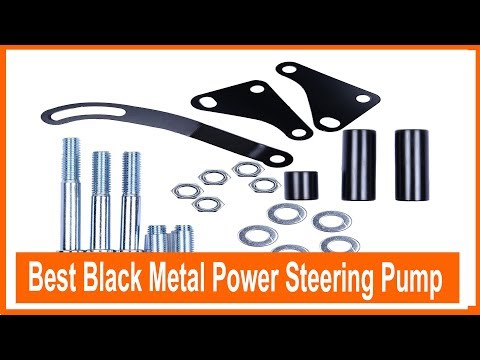 Best Black Metal Power Steering Pump Mounting Bracket