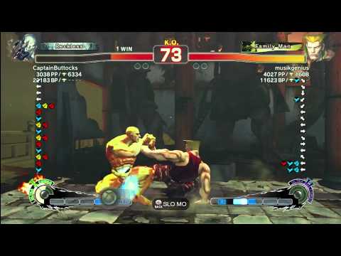Captain Buttocks (Seth) vs musikgenius (Guile)