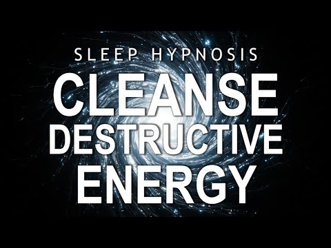 Sleep Hypnosis to Cleanse Destructive Energy - Guided Sleep Meditation