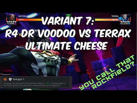 Variant 7 Terrax Cheesed By Dr Voodoo | Rockfield? Pffft | Marvel Contest of Champions
