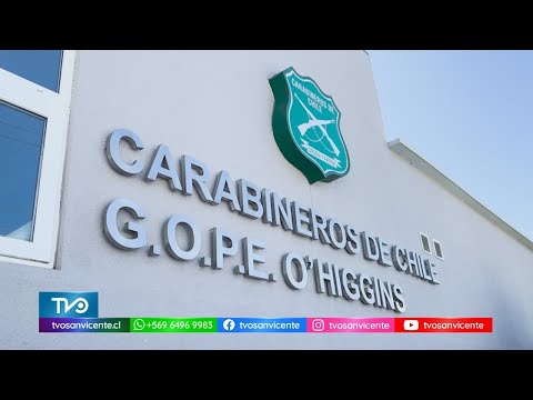Inauguración nuevo cuartel del GOPE en Rancagua región de O'Higgins