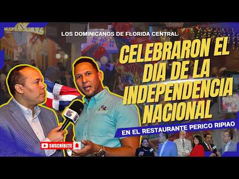 Los Dominicanos de la Florida Central Celebraron el dia de la Independencia Nacional (4K)
