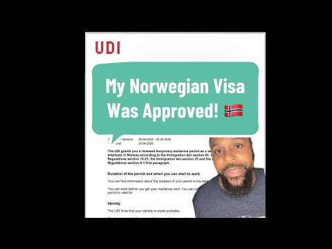 🎉 BIG NEWS: My Work Visa for Norway is Approved! 🇳🇴