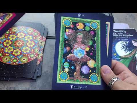 Unboxing Journey To The Goddess Realm Oracle