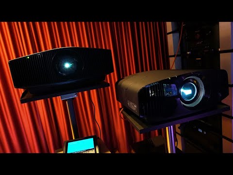 Test (2) Sony VPL-VW590 & VW790ES - wie gut sind die 4K HDR Beamer mit 3D, Gaming. Latenzen etc.