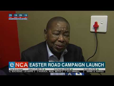 Blade Nzimande is launching the Easter Road Safety Campaign in Durban today