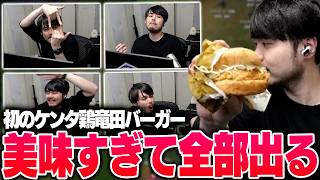 【雑談】巷で評価が高すぎるケンタッキー鶏竜田バーガーを食べてみるk4sen【2026/3/28】
