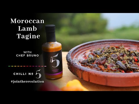 Moroccan Lamb Tagine 🇲🇦 Recipe | Tunisian Cuisine | Harissa Paste & Sauce | Spicy Food Recipe