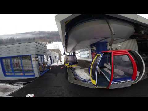 Gondelbahn Schwänzelegg (Bergfahrt), Grüsch-Danusa