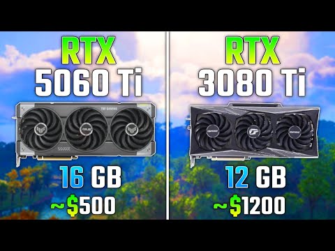 RTX 5060 Ti vs RTX 3080 Ti | Test in 7 Games