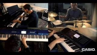 Eldar Djangirov,  Bloom with Eric Doob - Casio MZ-X500, GP-500 Grand Hybrid, Privia PX-560