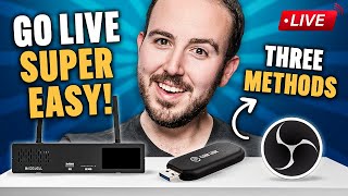 How To Start Streaming in 2024 (3 Ways)