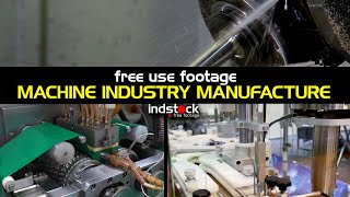 indstock free footage nocopyright-Machine Industry Manufacture-FullHD 