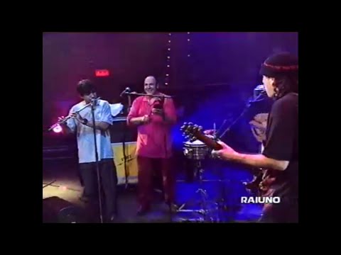 Elio e le Storie Tese & Carlos Santana - Tapparella / Oye Como Va - 1998 Live on Taratata - FULL