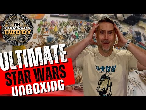 INSANE Vintage Kenner Star Wars Collection Unboxed! Yak Face, Last 17, Ewoks, Droids & More!