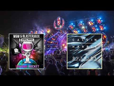 Spaceman Rocket vs Outside (Mashup) - Hardwell vs Calvin Harris