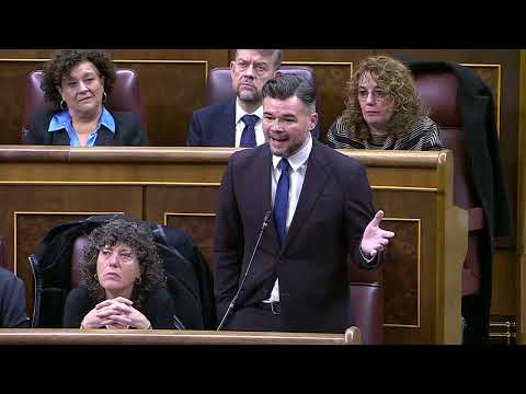 Rufián's reminder to Sánchez