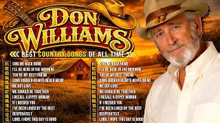 Download lagu Don Williams 🌵 Best Country Songs Collection 2026 🤠 Don Williams Greatest Hits Full Album #cowboys mp3