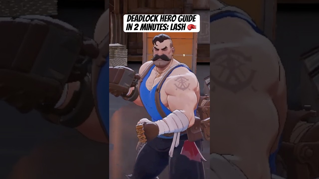 Deadlock’s Hero Guide: Lash in Just 2 Minutes! #deadlock #deadlocklash