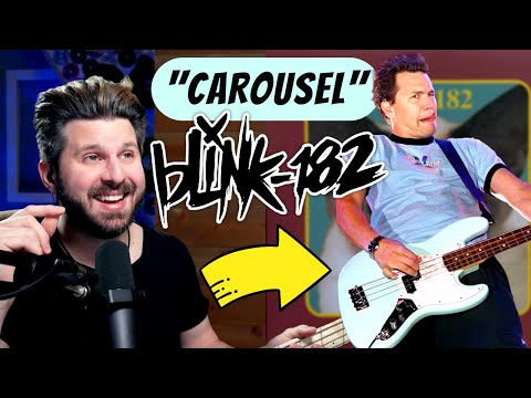 Bass Teacher Hears BLINK-182’s “CAROUSEL” for the First Time!