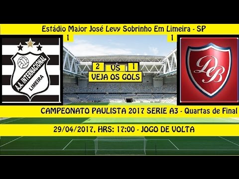 CAMPEONATO PAULISTA 2017 SERIE A3 INTER DE LIMEIRA...