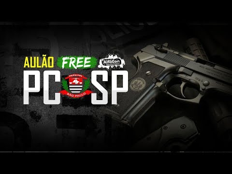 Aula Gratuita - Aulão PC SP - AO VIVO - Leis Especiais - AlfaCon Concursos Públicos