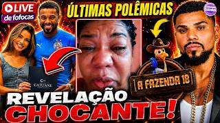 🔴AO VIVO: NALDO EM A FAZENDA 18 + NOVIDADES;  DAVI BRITO se CASA e MÃE DESCOBRE PELAS REDES 😱🔥