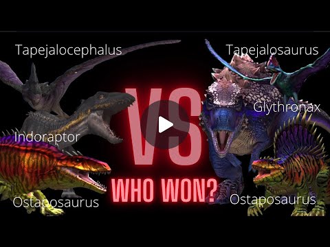 Indoraptor vs Glythronax PVP Fight Highlights | Jurassic World The Game Full HD