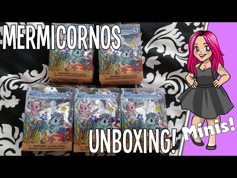 SHOO-BE-DOO, CALL UPON THE SEA PONIES! Tokidoki Mermicorno Vinyls Unboxing!