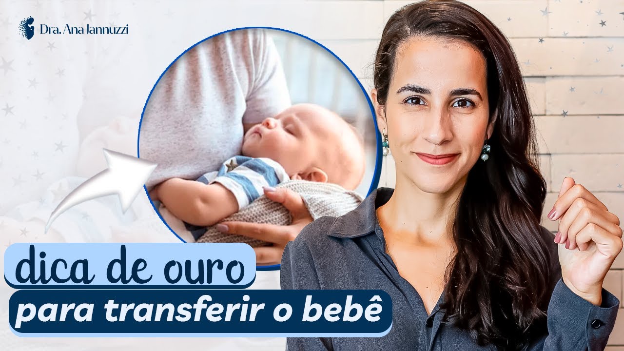 SEU BEBÊ ACORDA QUANDO SAI DO COLO? Te ajudo a resolver isso nesse vídeo | Dra. Ana Jannuzzi